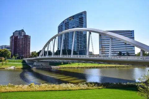 Downtown Columbus, Ohio, USA